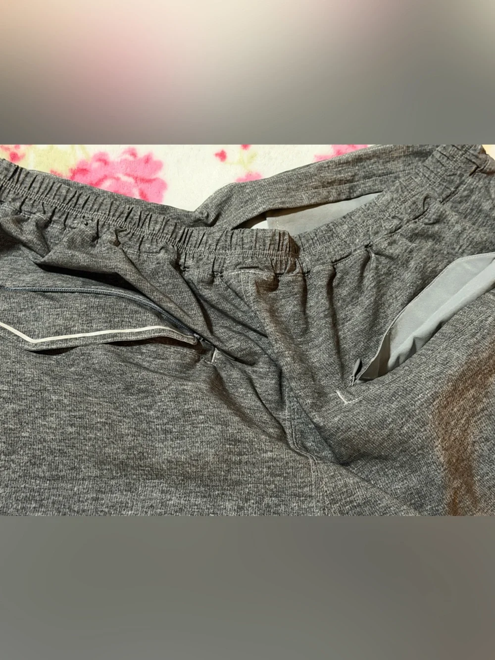 lululemon athletica Gray Athletic Shorts Size 6
